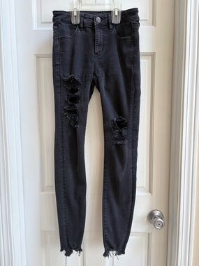 Black Ripped Skinny Jeans